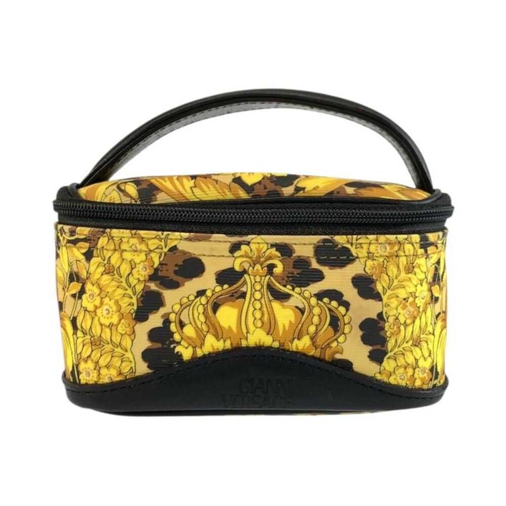 Versace Sunburst PVC vanity bag
